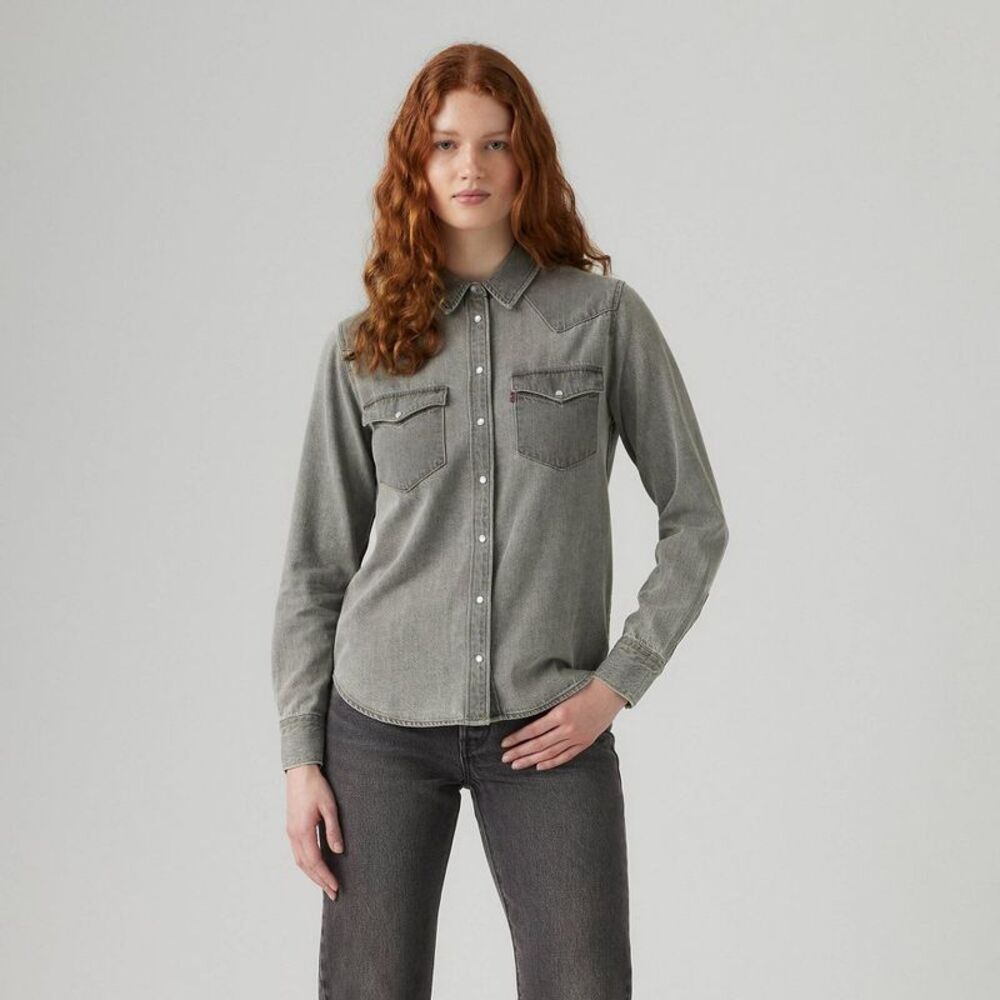 Levi's -  Women's The Ultimate Western Shirt - Last L Gray